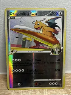 Dragonite FB 56/147 DP Supreme Victors Reverse Holo Pokemon Card HP - Image 1