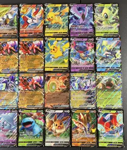 Pokemon Full Art EX V Holo Card Lot Of 24 Cards TCG Pack Fresh - Image 4