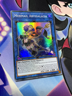 Mermail Abyssalacia MP20-EN095 Super Rare 1st Edition YuGiOh Card NM - Image 1