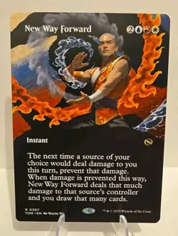 New Way Forward (Borderless) MTG Tarkir: Dragonstorm Regular - Image 1