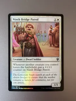 Ninth Bridge Patrol Foil - MTG Magic Cards Commander Legends - Image 1