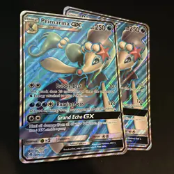 Lot Of 2 Primarina GX SM39 Star Promo Pokemon Giant Oversized Jumbo Card - Image 1