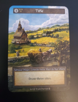 Sorcery Contested Realm Arthurian Legends Tithe - Unique - Image 1