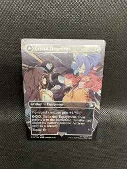 Crystal Fragments Borderless - FIN 0357 NM - MTG Magic TCG - Image 1