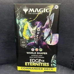 World Shaper Edge of Eternities Commander Deck Magic The Gathering Sealed - Image 1