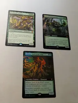 Magic: The Gathering Nyxbloom Ancient, Ancient Greenwarden Foil, Ashaya Foil - Image 1