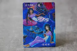 Cherryrazad Pajama Party | Satirical Altered Art MTG - Image 2