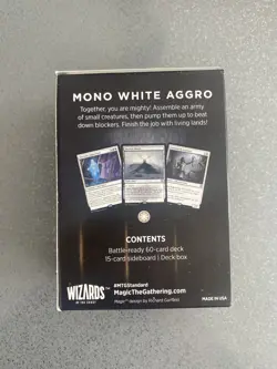 Magic The Gathering - Brand New Challenger Deck - Mono White Aggro - Standard - Image 2