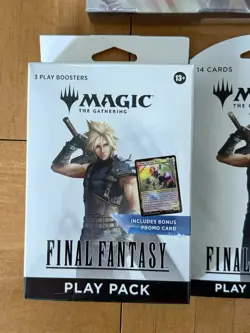 MTG Final Fantasy - Collector Omega Booster & Play Pack & 2 Play Boosters NEW - Image 3