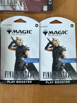 MTG Final Fantasy - Collector Omega Booster & Play Pack & 2 Play Boosters NEW - Image 4