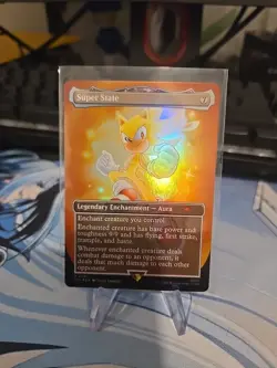 MTG Secret Lair X Sonic: Friends & Foes Foil Edition | Super State NM/M - Image 1