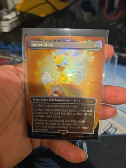 MTG Secret Lair X Sonic: Friends & Foes Foil Edition | Super State NM/M - Image 3