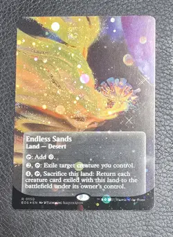 Endless Sands (0150) (Borderless) Edge of Eternities: Stellar Sights Galaxy Foil - Image 1