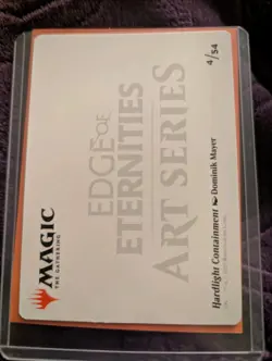 Hardlight Containment 4/54 Art Planeswalker Stamp - Edge Of Eternities MTG - Image 2
