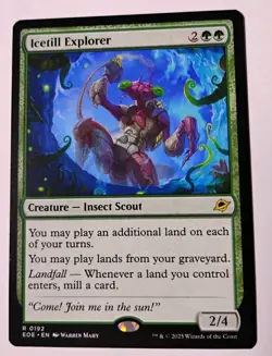 Icetill Explorer MTG, Edge Of Eternities, Rare, NM, Landfall - Image 1