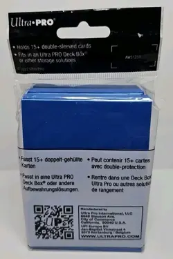Ultra Pro Blue 15+ Deck Box 3-Pack Cube Draft Packs Card Storage - Image 4