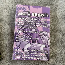 Lot of 9 Brawl Club Foglio Card Game See Photos For Names MINT - Image 5