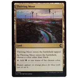 x4 Thriving Moor CLU MTG M/NM Common Land Black Ravnica: Clue Edition TCG CCG - Image 1