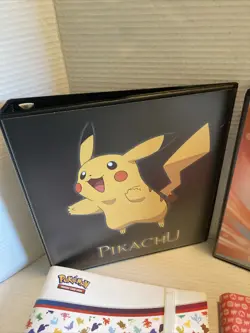 6 POKEMON TRADING CARD GAME 3 RING BINDERS & NOTEBOOKS 151 CHARIZARD MEWTWO PLUS - Image 2