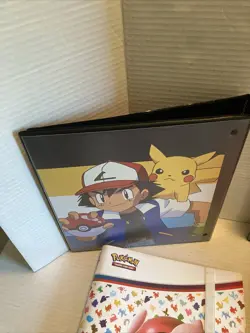 6 POKEMON TRADING CARD GAME 3 RING BINDERS & NOTEBOOKS 151 CHARIZARD MEWTWO PLUS - Image 3