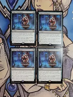 4x Glass-Cast Heart - NM/M LCC MTG Magic - Image 1