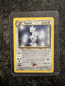 Pokemon TCG Neo Genesis Togetic #16/111 Unlimited Holo Rare Card - Image 1