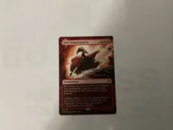 Fiery Emancipation Wilds of Eldraine: Enchanting Tales Regular Rare Mtg 42 - Image 1