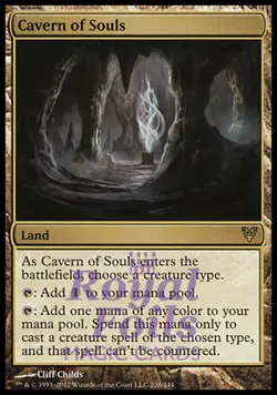 Cavern of Souls **FOIL** MTG Avacyn Restored MINT - Image 1