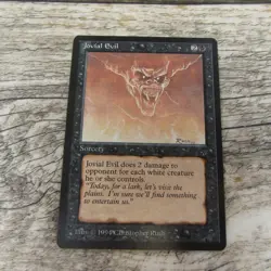 Magic The Gathering MTG Jovial Evil Legends 1994 LP Excellent Ungraded - Image 1