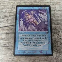 Magic The Gathering MTG Recall Legends 1994 LP Excellent Ungraded - Image 1