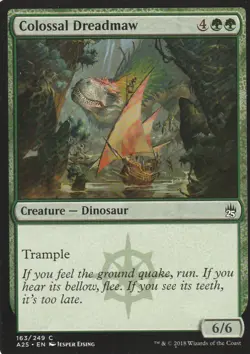 Colossal Dreadmaw (163) - Masters 25 - English - Common -MTG - Image 1