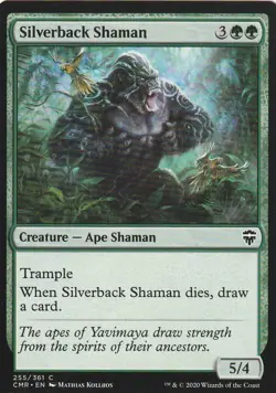 Silverback Shaman (255) - Commander Legends - English - Common - MTG - Image 1