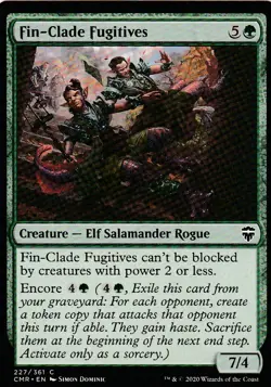 Fin-Clade Fugitives (227) - Commander Legends - English - Common - MTG - Image 1
