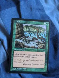 Magic the Gathering MTG Tempest CHOKE - Image 1