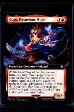 MTG Magic the Gathering FIC Commander Final Fantasy #153 Goro Mysterious Mime - Image 1