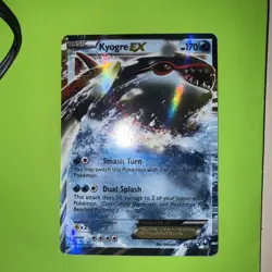 PSA 9 Kyogre EX 26/108 B&W Dark Explorers 2012 Pokemon Card - Image 1