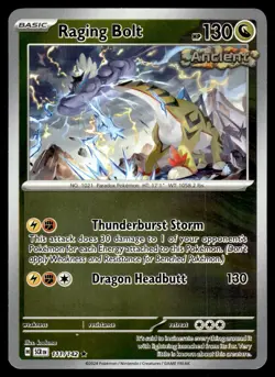 RAGING BOLT [FOIL] - 111/131 - STELLAR CROWN SCR POKEMON REVERSE - NM - Image 1