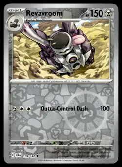 REVAVROOM [FOIL] - 109/131 - STELLAR CROWN SCR POKEMON REVERSE - NM - Image 1