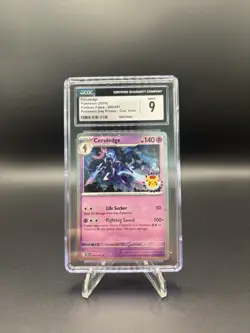 Ceruledge Paldean Fates-040/091 Pokemon Day Promo- Cos.Holo CGC 9 MINT - Image 1