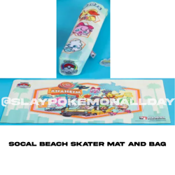 (PRESALE) Pokemon World Championships 2025 SoCal Beach Skater Playmat And Bag - Image 1