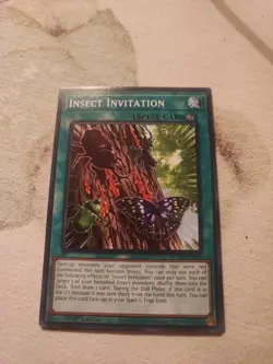 Yugioh! Insect Invitation - ROTA-EN083 - Common - 1st Edition Near Mint, English - Image 1