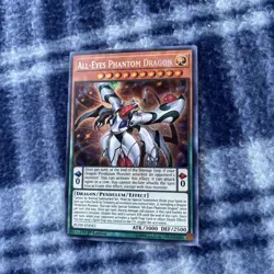 Yugioh All-Eyes Phantom Dragon BLHR-EN043 Secret Rare 1st Edition NM - Image 2