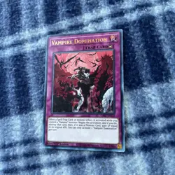 VAMPIRE DOMINATION GFP2-EN172 1ST ED YUGIOH GHOSTS 2 (ULTRA, NM) - Image 2