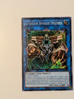 Yugioh TCG - 2x G Golem Invalid Dolmen - BLCR-EN044 - 1st - NM - 1x Secret Rare - Image 3