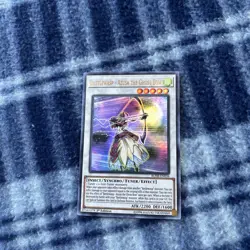 Yugioh Battlewasp - Azusa the Ghost Bow (Ultra Rare) (1st Edition)- BLHR-EN036 P - Image 1
