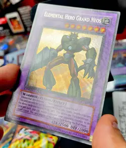 CT04-EN001 Elemental Hero Grand Neos Secret Rare Limited Edition NM Yugioh Card - Image 4