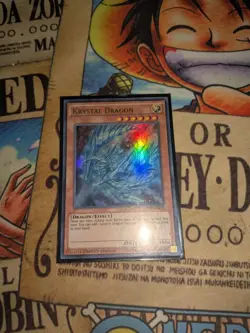 Yugioh Krystal Dragon MVP1-ENSV2 Ultra Rare Limited Near Mint - Image 1