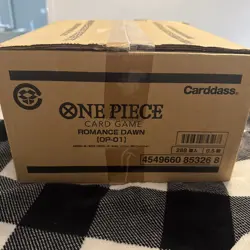 One Piece Card Game OP-01 Romance Dawn Booster Box Japanese 1 Case(12 Box ) - Image 1