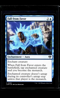 2023 MTG Magic the Gathering CMM Commander Masters #93 Fall from Favor - Image 1