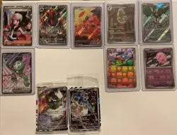 Pokemon TCG Sv: Black Bolt/White Flare Card Lot IR/UR/Masterball/Promos - Image 1